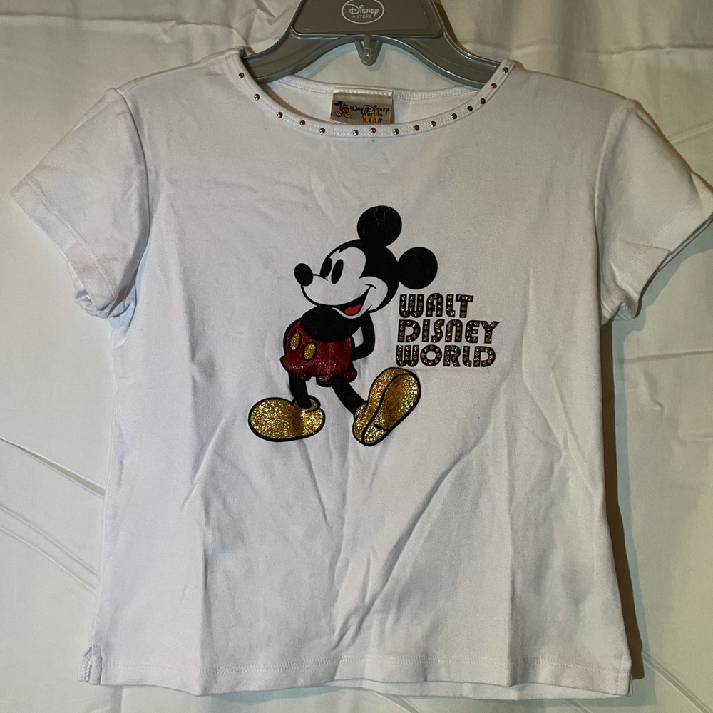 Vintage Sequined Mickey Mouse Top ✨